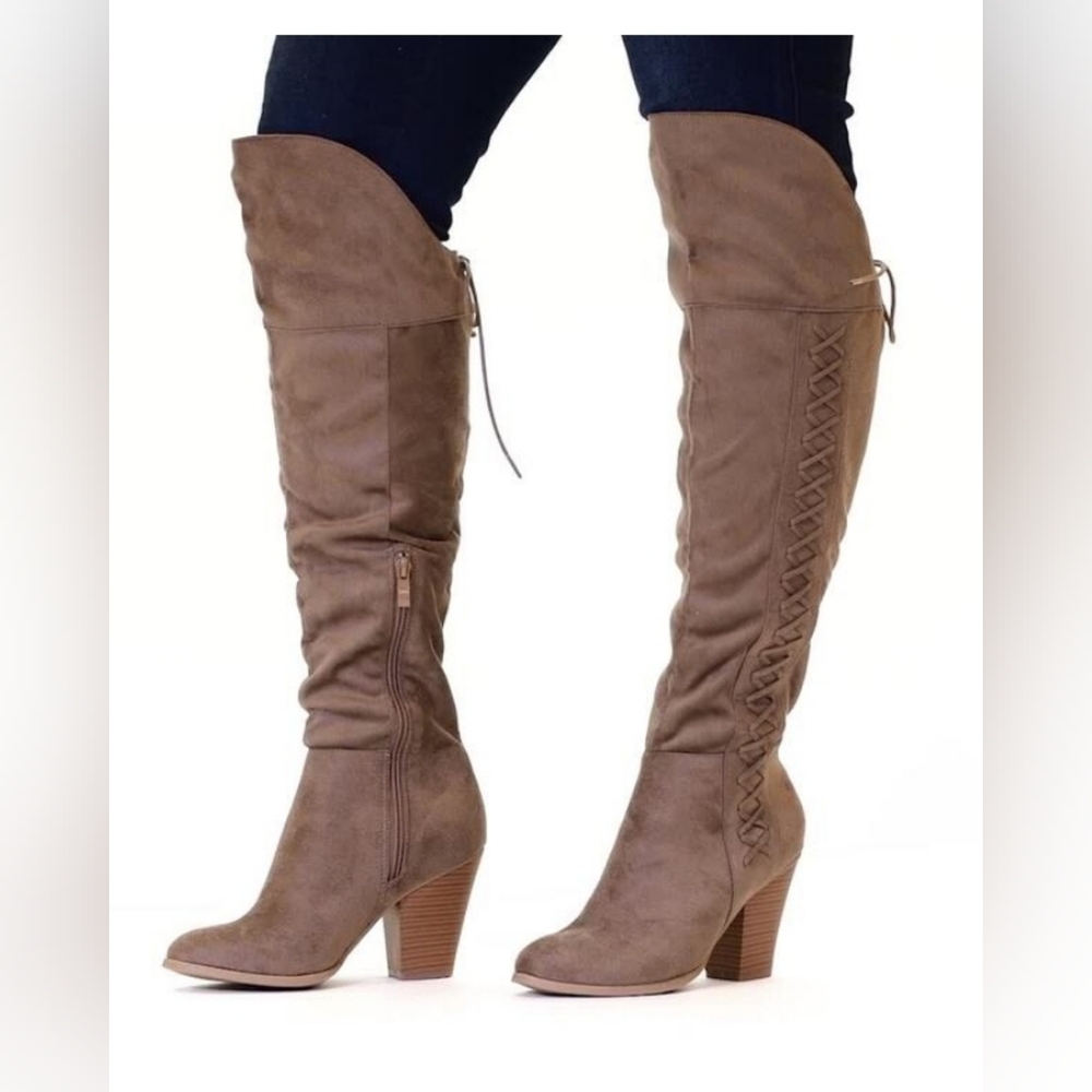 Brinley Co. Over the knee boots NIB